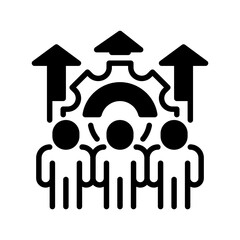 Poster - Collaboration line icon. Universal creative premium symbol. Vector sign icon logo template. Vector illustration
