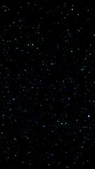 Wall Mural - vertical blue aqua space glitter chaos 4k loop features blue and aqua glitter or particles falling a