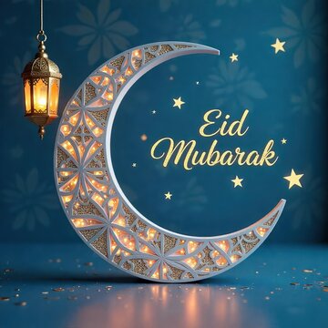 Eid mubarak greeting Card