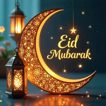 Eid mubarak greeting Card