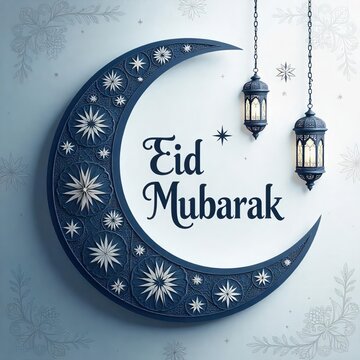 Eid Mubarak greeting Card