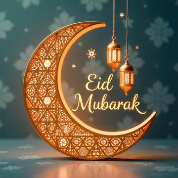 Eid Mubarak greeting cards