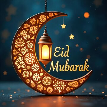Eid Mubarak greeting cards