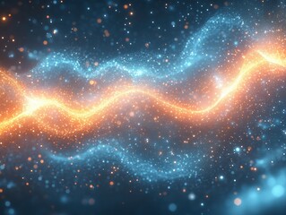 Poster - Abstract Swirling Pattern with Vibrant Colors