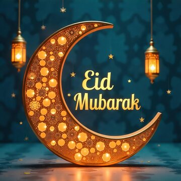 Eid Mubarak greeting cards