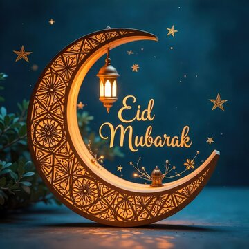 Eid Mubarak greeting cards