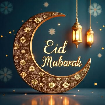 Eid Mubarak greeting cards