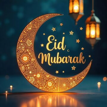 Eid Mubarak greeting cards