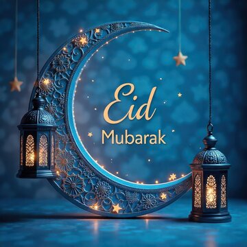 Eid Mubarak greeting cards