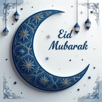 Eid Mubarak greeting cards