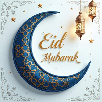 Eid Mubarak greeting cards