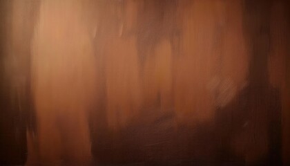 Poster - rich brown textured abstract background with brushstroke details, perfect for interior design, branding, and artistic projects

