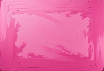 Aufkleber - Pink Canvas Artwork Abstract Design Textured Surface. Bright Vivid Color, Natural Lighting Showcases Color. A Modern Playful Art Piece Evokes Cheerfulness. Painting With Expressive Colors Dot.