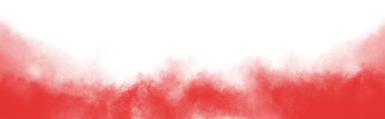 Wall Mural - png fog texture isolated on transparent background. border from smoke. design element. red vector cl