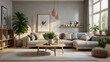 © Store4FUN - Minimalist Scandinavian Living Room