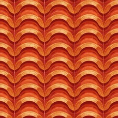Poster - Abstract Warmth, Fluid Lines. Energetic Motion, Golden Hues. Modern Design Element. Inviting Pattern, Depth And Texture. Perfect For Graphic Projects And Interior Applications.