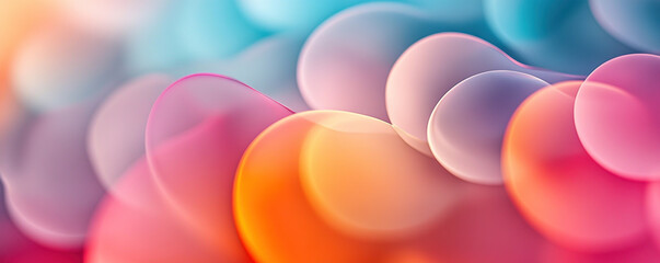Poster - Vibrant colorful abstract background digital artwork graphic design creative environment close-up view visual concept