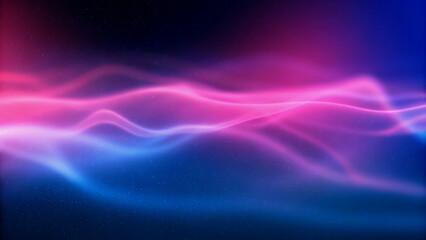 Wall Mural - abstract aurora borealis lightscape background