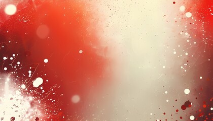 Poster - Dynamic red and white abstract art studio digital artwork modern aesthetic close-up visual expression