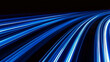 © amata - abstract background with blue lines