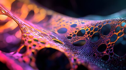 Poster - Colorful abstract background featuring swirls and patterns creating a vibrant and eye-catching visual experience