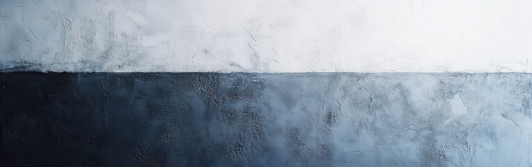 Poster - Minimalist wall design featuring a smooth transition from pastel gray to darker tones