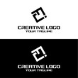 © zulfi - creative letter logo fj design vector