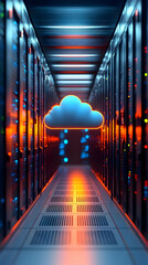 Poster - Cloud data server room