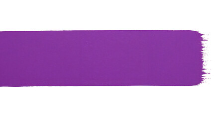 Poster - minimalist background with paint stroke and paint roller, renovation concept . Generative AI