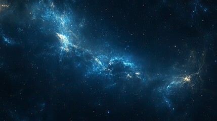Wall Mural - celestial nebula cosmic dust and gas clouds in deep space