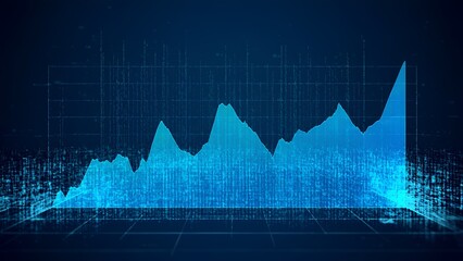 Poster - Analyzing financial trends business sector data visualization digital environment graphical perspective economic insights