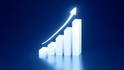 Poster - Business growth trends corporate offices infographic digital environment elevated viewpoint strategic insights
