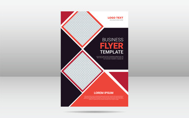 corporate business flyer design template