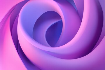 Poster - Swirling pastel hues create a mesmerizing spiral dance of colors in an abstract display of elegance and serenity. Generative AI