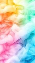 Poster - Dreamy watercolor gradient, soft pastel hues blending organically like flowing ink, artistic and painterly texture, gentle brush strokes, delicate and harmonious transitions, warm and inviting,