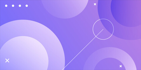 Wall Mural - colorful gradient geometric shapes background. vector illustration