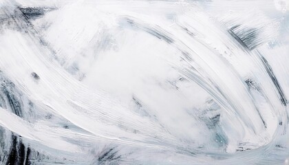 Poster - textured abstract black and white brushstroke composition with dynamic contrast for modern background and artistic design

