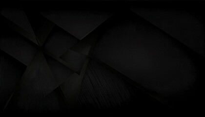 Poster - dark abstract geometric pattern with diagonal textured black bars, minimalist modern background for technology and design

