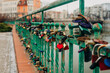 © Westend61 - Love locks on a bridge railing in Wroclaw, Poland symbolizing romance and commitment