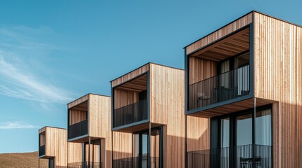 Poster - hardie plank siding is prominently featured on the exterior facade of a modern multifamily building