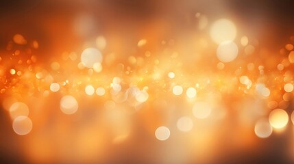 Poster - Golden bokeh lights, abstract background, festive design (1)