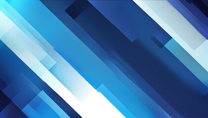 Poster - Dynamic blue abstract design digital art visual graphics modern technology aesthetic view geometric patterns for seo impact