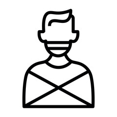 Poster - censorship vector icon