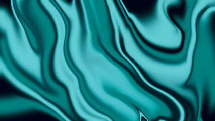 Wall Mural - elegant wavy background. abstract fluid art featuring deep blue background.