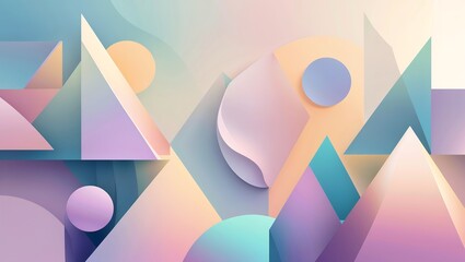 Poster -  professional presentation abstract background
