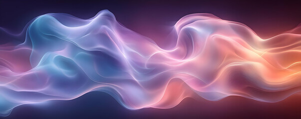 Poster - Abstract flowing light, energy, design