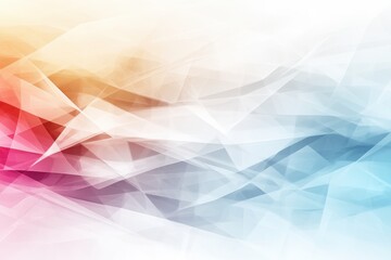 Poster - Abstract geometric background with vibrant colors and dynamic shapes for modern design projects