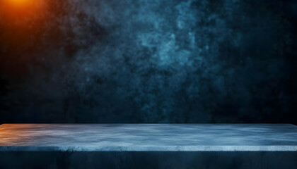 Wall Mural - abstract dark background with a smooth stone texture and soft lighting, ideal for product display or