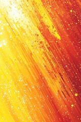 Poster - Dynamic abstract background with vibrant yellow orange and red hues creating a bold and energetic visual texture perfect for modern design