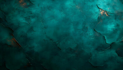 Poster - A textured surface featuring deep teal hues and subtle patterns, perfect for backgrounds or digital design projects.